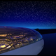 Illustration for article titled Awesome Concept Art for a Transparent Airplane, Coming in 2050